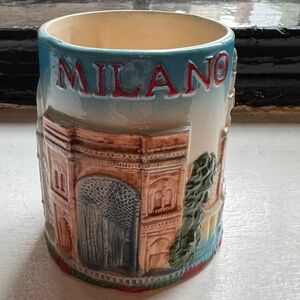 NWT MILANO Travel Souvenir Mug Italy